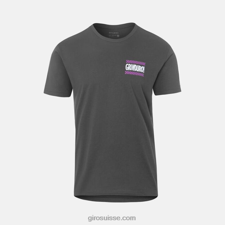gris grinduro 00N84N1040 Hommes t-shirt technique - manches courtes Giro