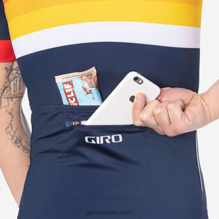 horizon rouge vif 00N84N710 Hommes maillot chrono expert Giro