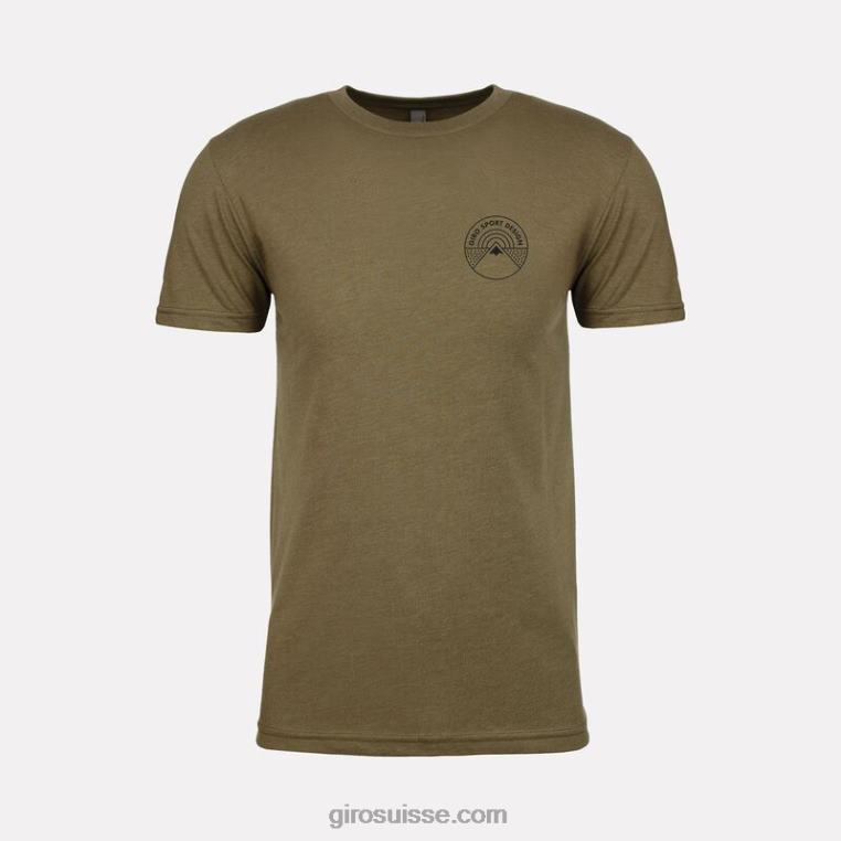 élément - olive 00N84N1039 Hommes t-shirt technique - manches courtes Giro