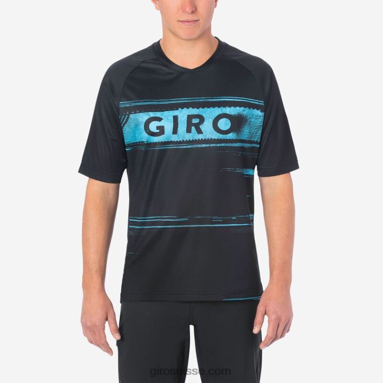 noir/iceberg hypnotique 00N84N675 Hommes maillot rouille Giro