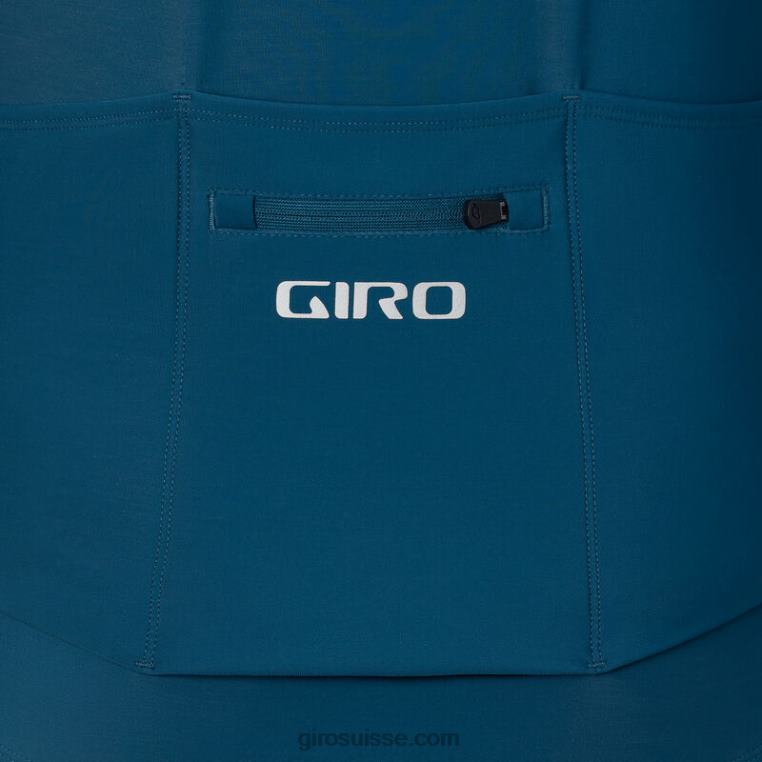 port bleu 00N84N706 Hommes maillot chrono thermique ls Giro