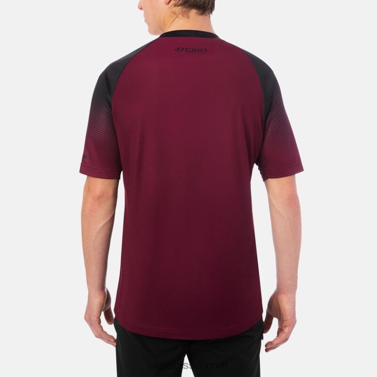 sang de boeuf 00N84N679 Hommes maillot rouille Giro