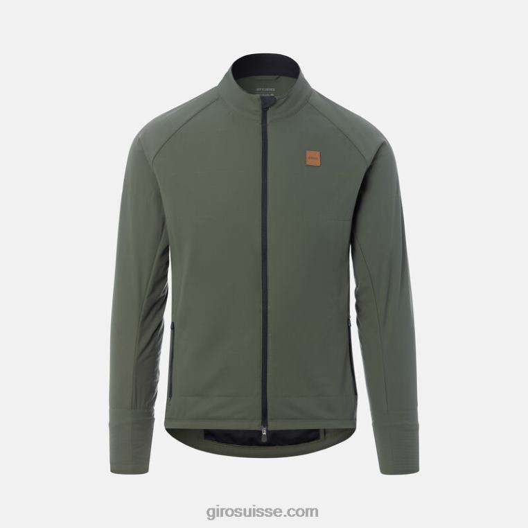 sentier lumineux vert 00N84N213 Hommes veste isolée en cascade Giro