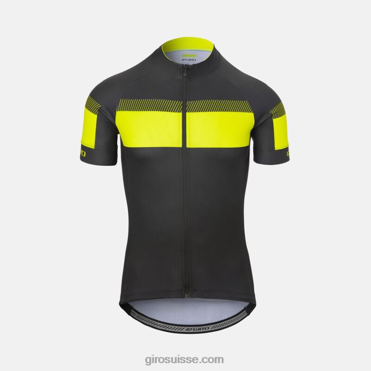 sprint noir/jaune surligné 00N84N723 Hommes maillot chrono sport Giro