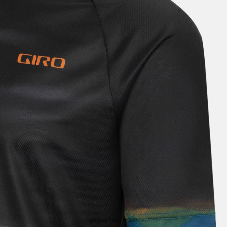 tour chaud noir 00N84N671 Hommes maillot rouille Giro