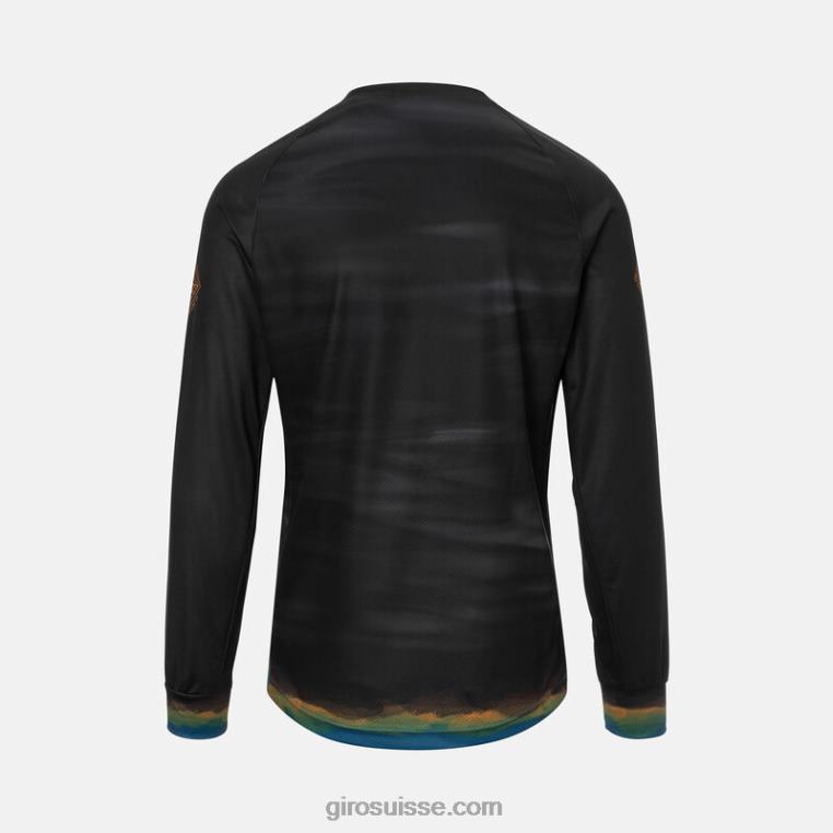 tour chaud noir 00N84N732 Hommes maillot ls roust Giro