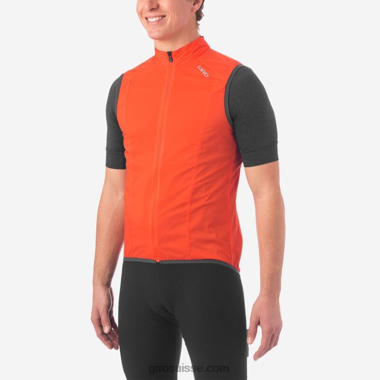 vermillon 00N84N653 Hommes gilet coupe vent chrono expert Giro