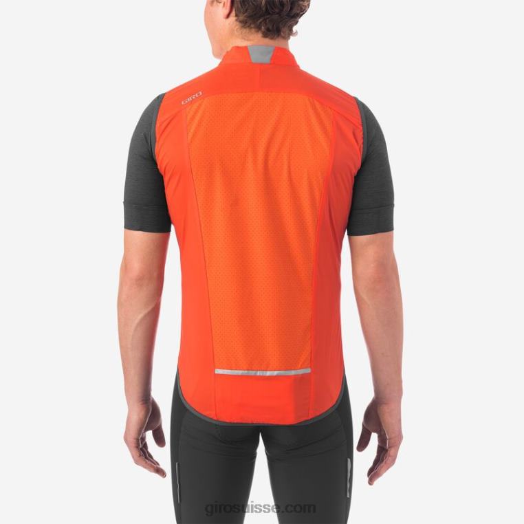 vermillon 00N84N653 Hommes gilet coupe vent chrono expert Giro