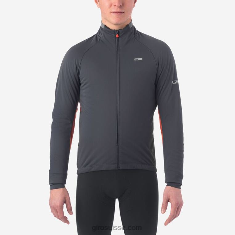 vermillon 00N84N661 Hommes veste chrono pro alpha Giro