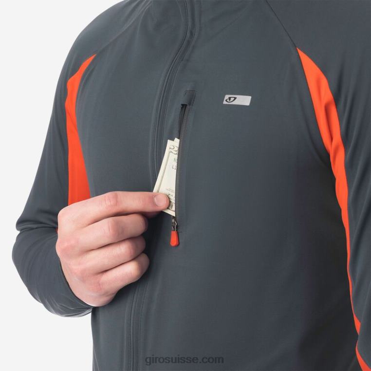 vermillon 00N84N916 Hommes veste chrono pro neoshell Giro